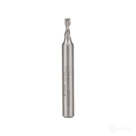 Фреза концевая NORGAU Industrial шпоночная по металлу 3 мм, Z2, HSS-Co8