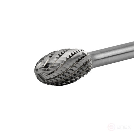 Борфреза твердосплавная NORGAU Industrial овальная 12 мм, форма E, DCM