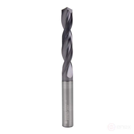 Сверло спиральное NORGAU industrial по металлу 10х103 мм, 5xD, VHM/ALTIN, INOX