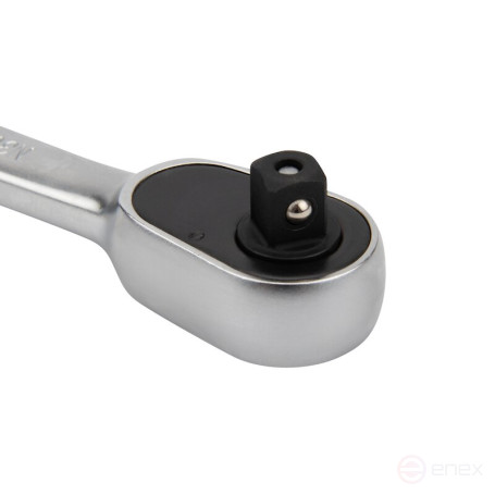 Set of hexagon socket heads NORGAU Industrial with accessories 1/2", 19 pieces, N1919-S1032 in a metal box