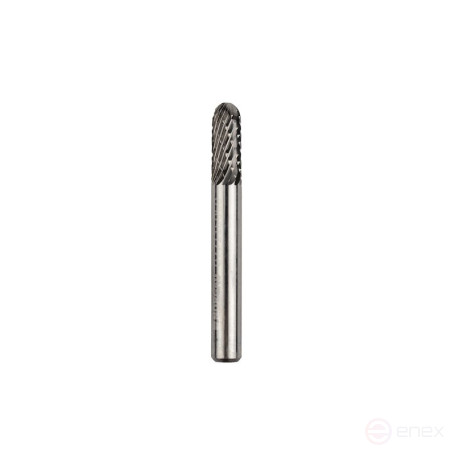 Carbide borehole NORGAU Industrial spherical cylindrical 6 mm, shape C, DCM