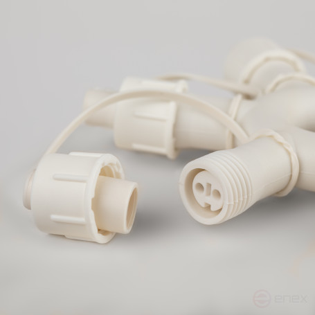 ERA ERAPS-OR2 Circular Splitter for Garlands 6 Sockets IP44 PVC 24 V