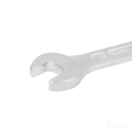 Ключ гаечный комбинированный NORGAU Industrial с трещоткой 12 мм, N7R-12