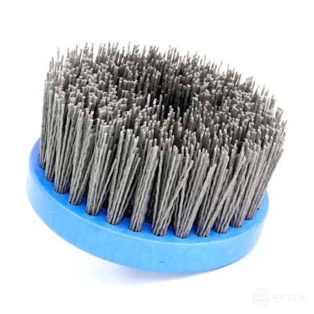 Щетка чашечная Д130*70*M14 по дереву для УШМ (Болгарка), ворс полимер-абразив P80 (1-018)