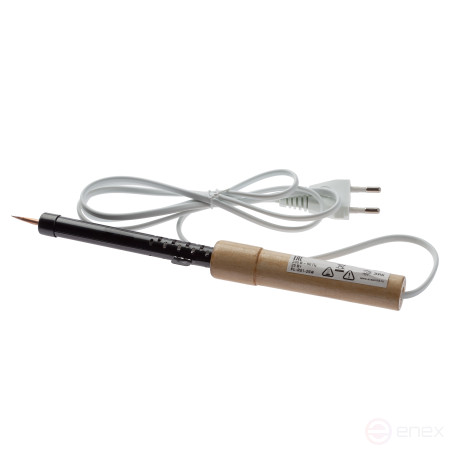PL-R01- 25 W Soldering Iron ERA EPSN with wooden handle 230 V 25 W