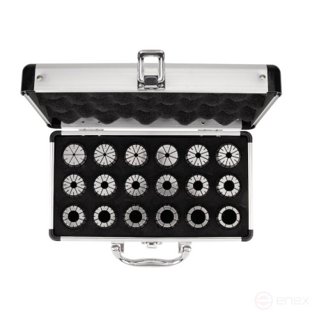 Set of collet Norgau Industrial ER-32 size 3-20 18 pcs