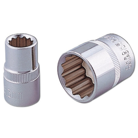 End head 1/2" 9 mm, 12-sided