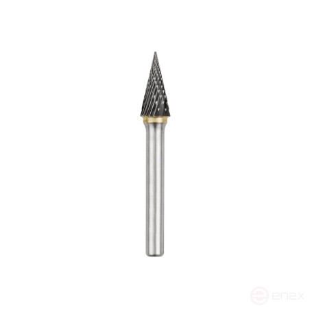 Борфреза твердосплавная NORGAU Industrial коническая 10 мм, 24,5°, форма M, DCM