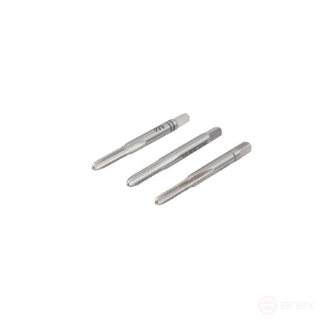 Комплект ручных метчиков NORGAU Industrial M4, HSS-E, 3 предмета