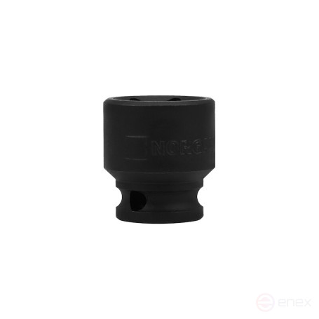 Головка ударная торцевая NORGAU Industrial шестигранная 3/8", 19 мм, N30K-19