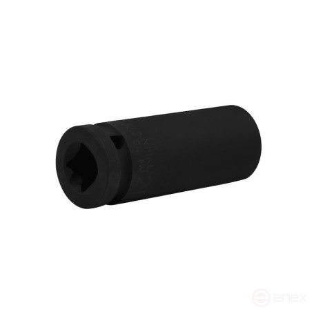 Impact end head NORGAU Industrial hexagon elongated 1/2", 21 mm, N19KL-21