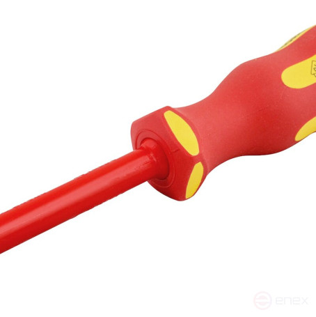 Отвертка диэлектрическая шлицевая NORGAU Industrial 3.5х100 мм, N172