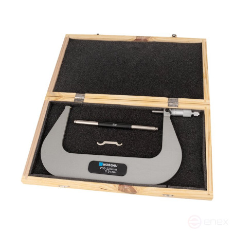 Микрометр NORGAU Industrial 200-225 мм, 0.01 мм, NM-225