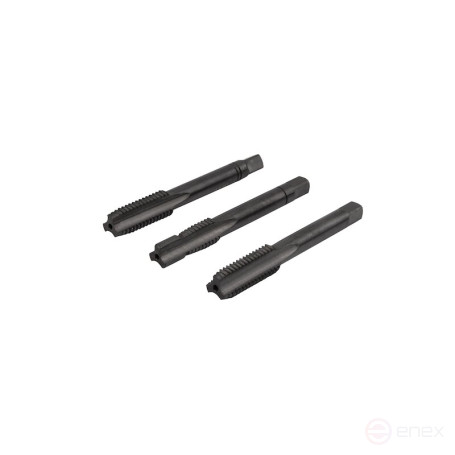 Комплект ручных метчиков NORGAU Industrial М10, HSS-E/VAP, 3 предмета