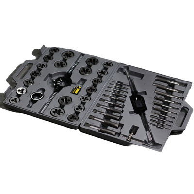 Набор метчиков и плашек М6-М24 в пласт. кейсе (45 предметов)