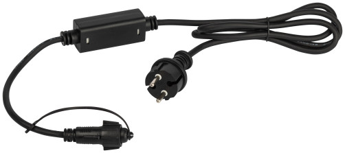 ERA ERAPS-K800 Power Cord for Garlands IP65 800W 6A Rubber Black