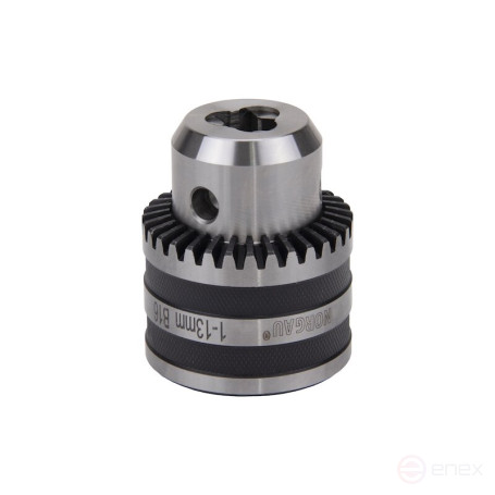 Drilling chuck NORGAU Industrial with a toothed ring 1-13 mm, B16