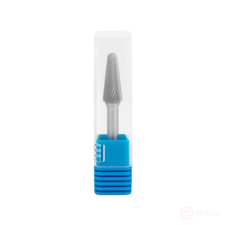 Carbide borehole NORGAU Industrial conical 10 mm, 14°, shape L, SCM