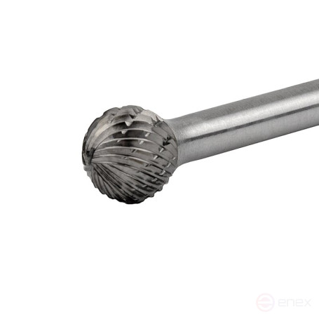 Борфреза твердосплавная NORGAU Industrial сферическая 12 мм, форма D, DCM