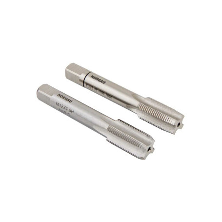 Комплект ручных метчиков NORGAU Industrial MF14x0.5, HSS, 2 предмета