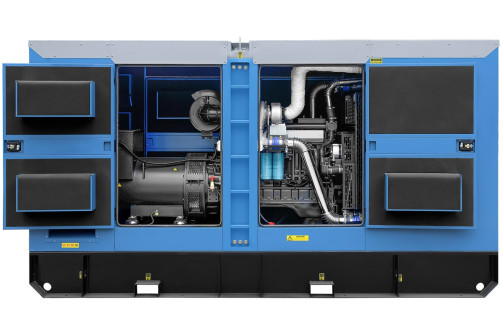Diesel generator TSS AD-300S-T400 in a noise-proof casing with AVR