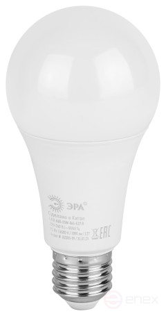 Лампа светодиодная ЭРА RED LINE LED A65-25W-865-E27 R 25Вт груша холодный дневной свет Е27