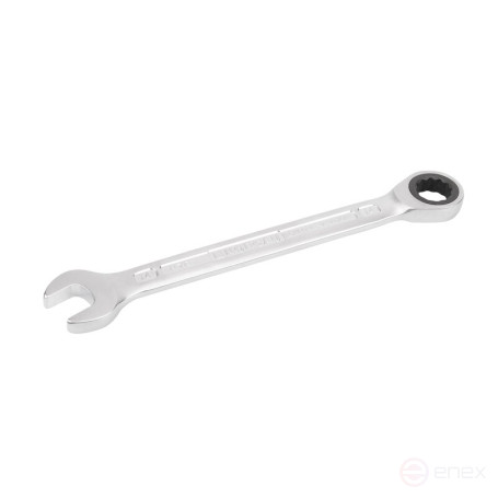 Ключ гаечный комбинированный NORGAU Industrial с трещоткой 14 мм, N7R-14