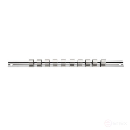 Ten-head rack 1/2" NORGAU Industrial, 290 mm, NVHM19-10