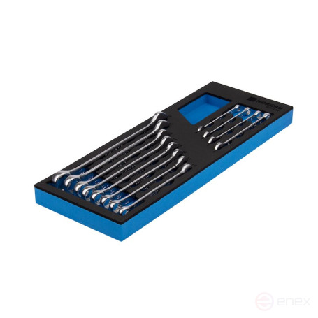 Набор гаечных комбинированных ключей NORGAU Industrial 12 предметов, N7-012