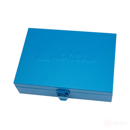 Набор торцевых головок со вставками NORGAU Industrial 1/2”, 8 предметов, NI198-H517 в металлическом ящике