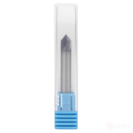 Фреза фасочная NORGAU Industrial твердосплавная 90°, 6 мм, Z4, VHM/AlCrSiN