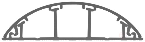 ERA KK Cable Channel-70-16- FG floor grey RAL 7046 70x16mm