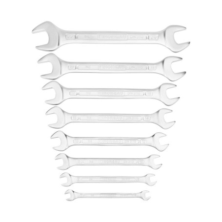 Набор рожковых двусторонних ключей NORGAU Industrial NBS6-008, 8 предметов