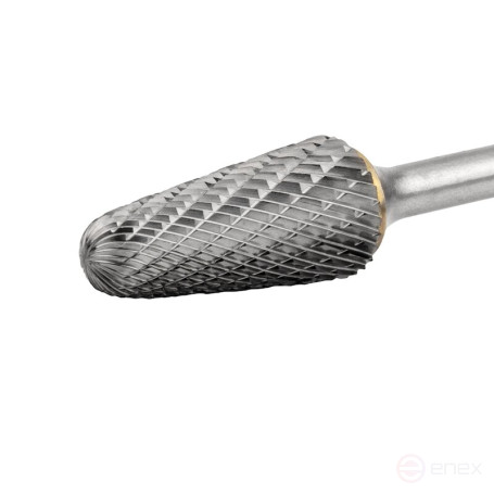 Carbide borehole NORGAU Industrial conical 16 mm, 14°, shape L, DCM