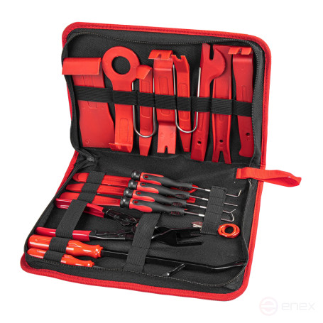 Набор съёмников обшивки салона в чехле, 24пр. ARNEZI R7700312