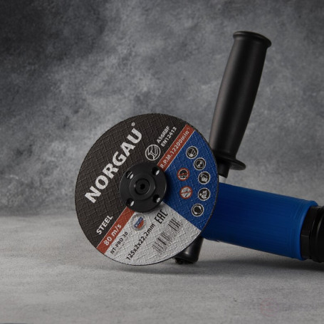 Круг отрезной NORGAU Industrial по стали NT-PRO 30, 125х2х22.2 мм