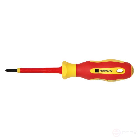 Dielectric screwdriver NORGAU Industrial PH1x80 mm, N171