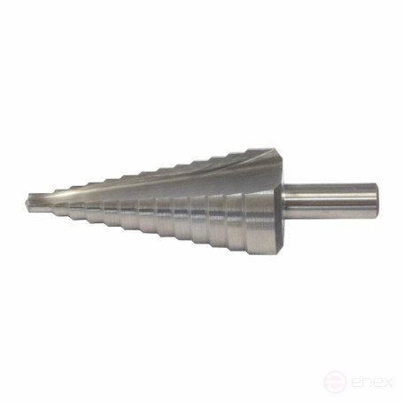 Step drill bit NORGAU industrial for metal 6-30x98 mm, HSS