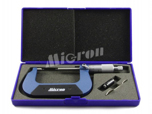 Micrometer with small measuring sponges MK - MP - 50 0.01 with calibration