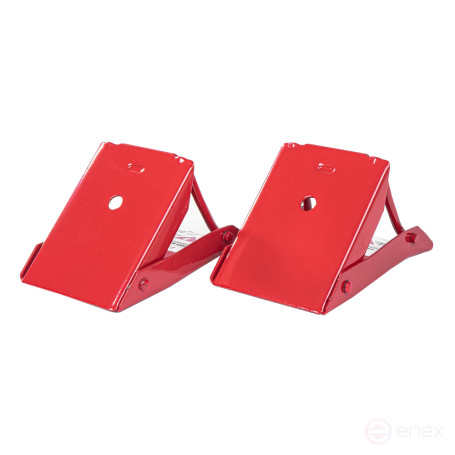 Anti-rollback shoe for metal folding wheels 105x85x90 mm 2 pcs ARNEZI R7003001