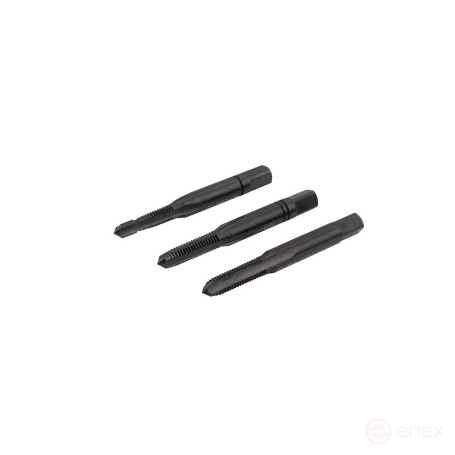 Комплект ручных метчиков NORGAU Industrial М5, HSS-E/VAP, 3 предмета