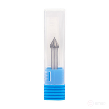 Борфреза твердосплавная NORGAU industrial коническая 8x52 мм, 60°, форма J, SCM