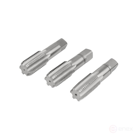 Set of hand taps NORGAU Industrial M33, HSS, 3 pieces