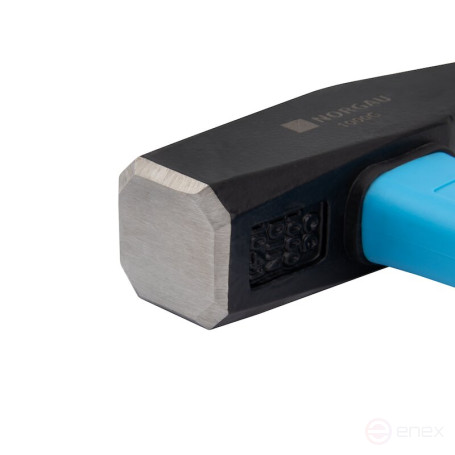 Молоток слесарный NORGAU Industrial с рукояткой из фибергласса 1000 г, N600F-1000