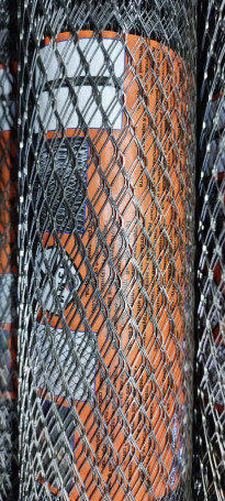 All-metal prosechno-exhaust mesh 20x10; 1x6. 4 rolls