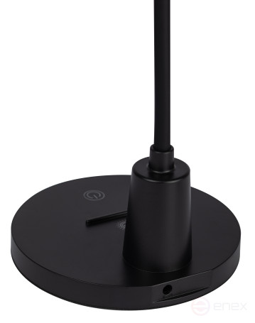 Настольный светильник ЭРА NLED-501-10W-BK светодиодный черный