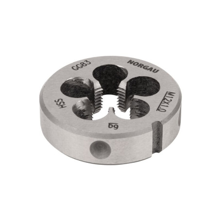 Плашка NORGAU Industrial по металлу MF12x1.0 мм, HSS