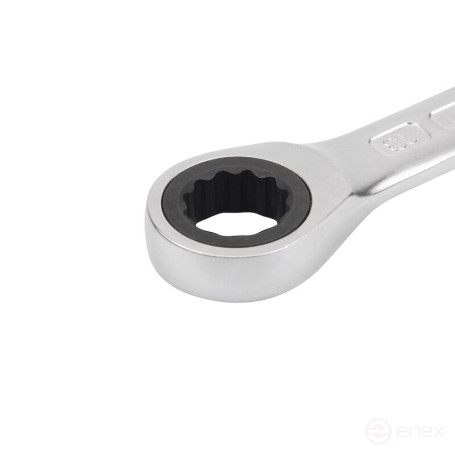 Ключ гаечный комбинированный NORGAU Industrial с трещоткой 13 мм, N7R-13