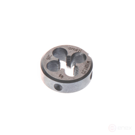 Плашка круглая метрическая М10x1,25 мм ARNEZI R5302005