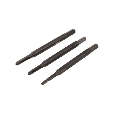 Комплект ручных метчиков NORGAU Industrial М2, HSS-E/VAP, 3 предмета